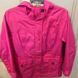 Pink North Face Raincoat size M— in EUC